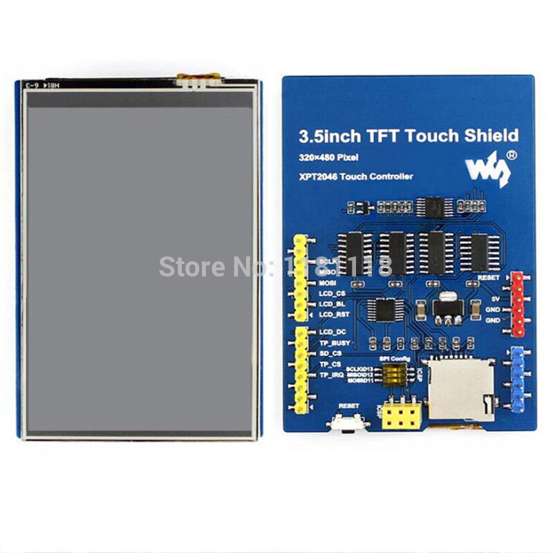 3.5 tum touch lcd-skärm för arduino , 480 x 320 upplösning