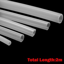 Flexible PVC Tube Clear Plastic Hose Pipe Fuel Water Car Aquariums Air Heat Silicone Tube Shrink Tube Connector Repair