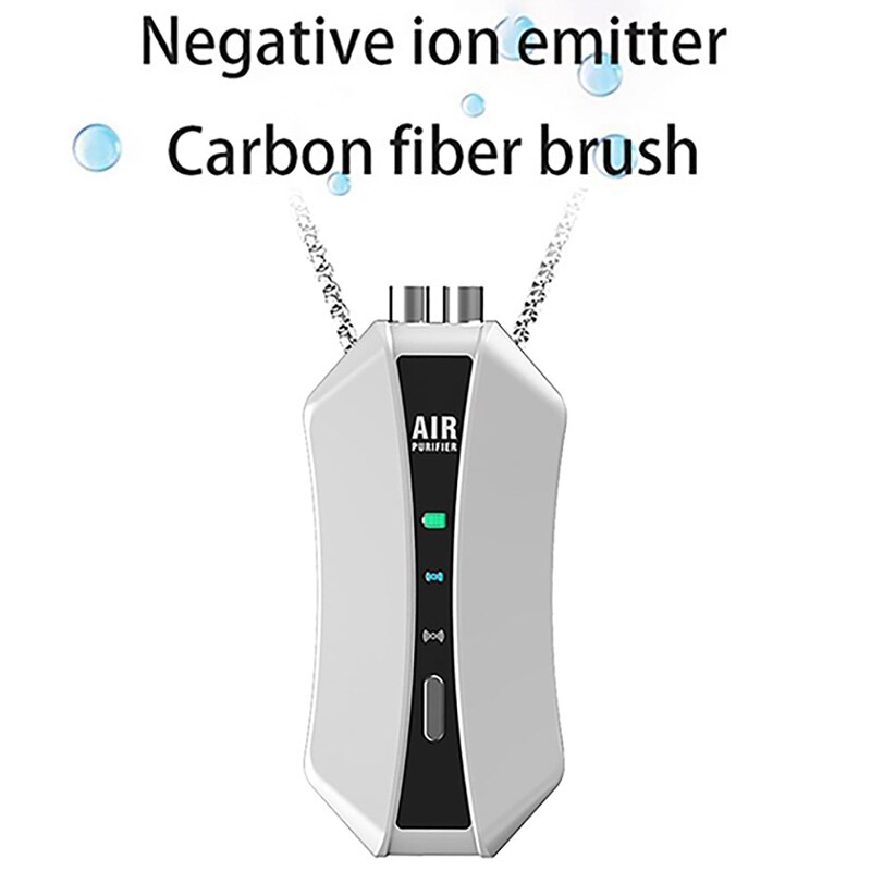 Air Purifier Personal Wearable Mini Portable 150 Million Negative Ion Car Hanging Neck Air Purifier