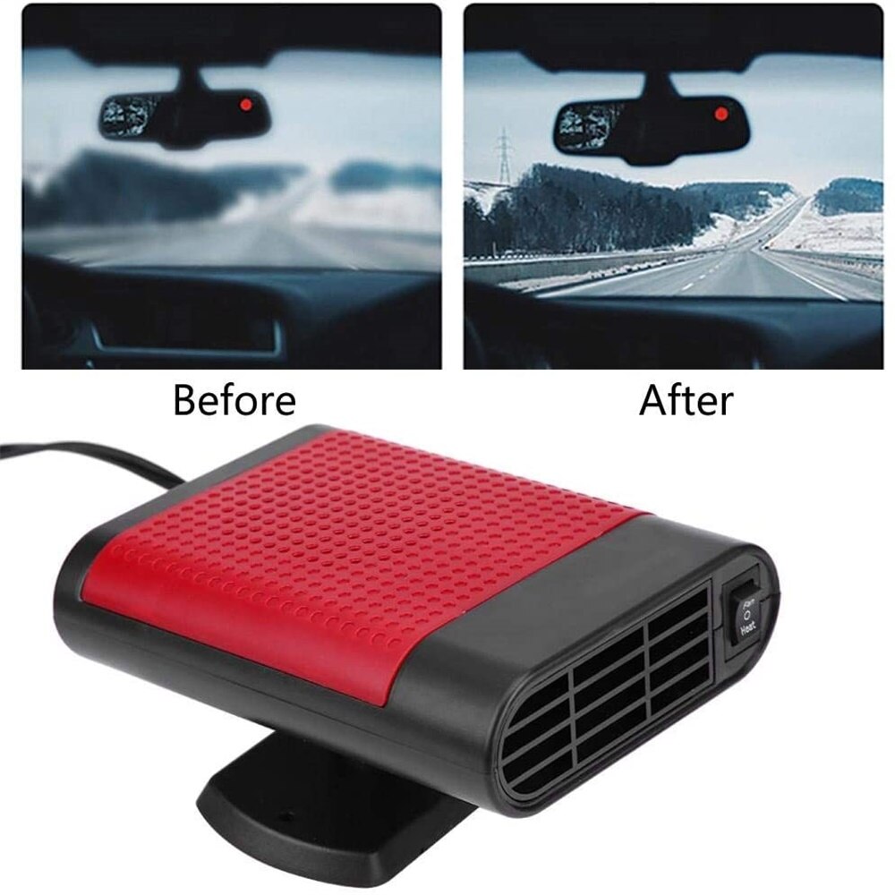 12V 150W Universal Car Heater Car Interior Heating Accessories Fan Heater Window Mist Remover Windscreen Demister Defroster