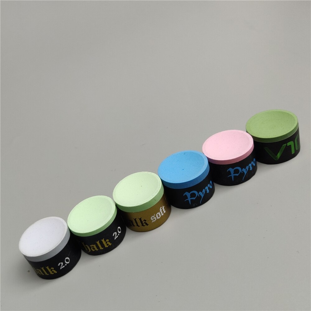 V10 Taom Chalk Pink Pyro Soft Chalk Blue Billiard Pool Chalk Green Snooker Durable Snooker &amp; Billiard Accessories