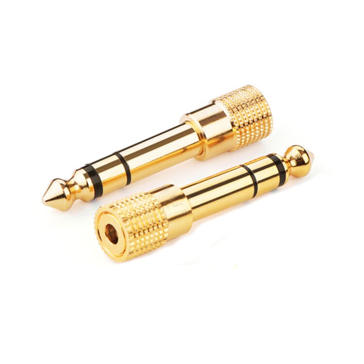 Prise Jack 6.5 6.35mm mâle vers connecteur femelle 3.5mm, amplificateur casque, adaptateur Audio, Microphone, convertisseur AUX 6.3 3.5mm: NO1 / 1pcs
