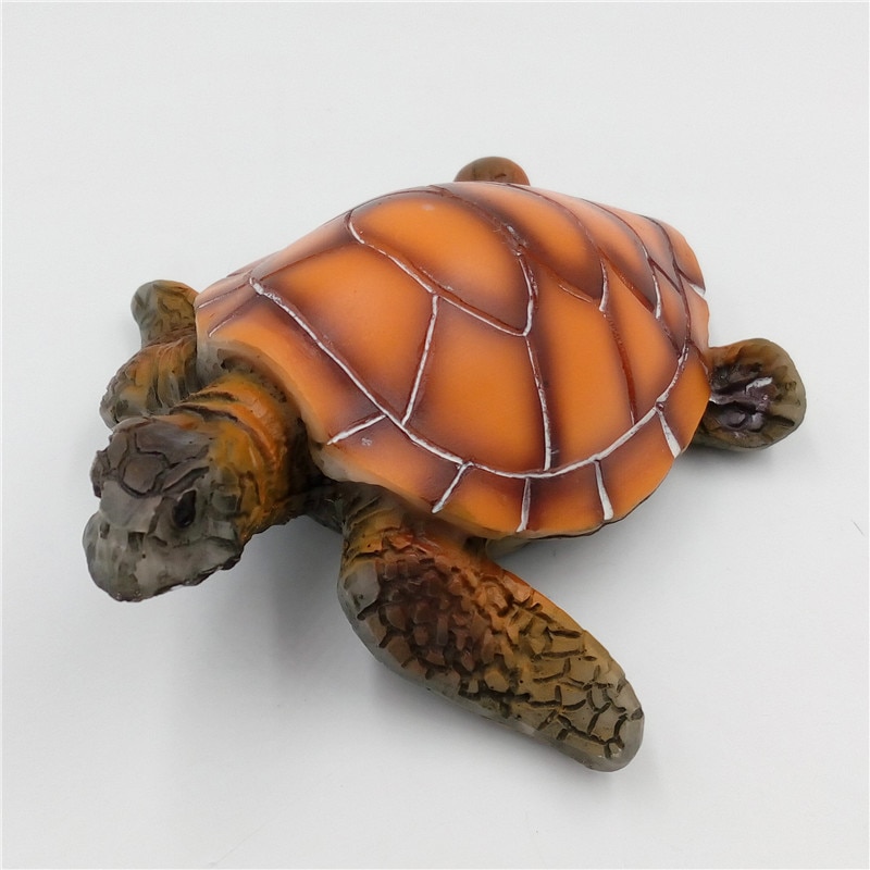 Stijlvolle Aquarium Ornament Polyresin Schildpad Schildpad Kunstmatige Aquarium Schildpad Decoratie Supply 1Pcs