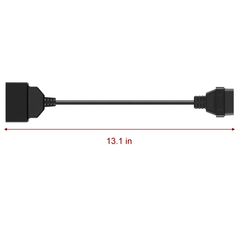 OBD2 Interface voiture Diagnostic câble pour Toyota 22Pin à 16Pin pour Corolla Vios Reiz RAV4 Avensis Camry Prius connecteur outils
