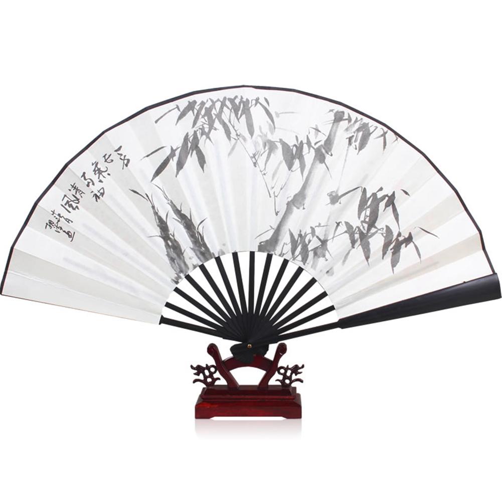 Abanicos plegables de tela de seda de 8 /10 pulgadas para fiestas de baile y bodas, ventilador de mano plegable de seda de plástico, de seguidor de mano de Color sólido para verano