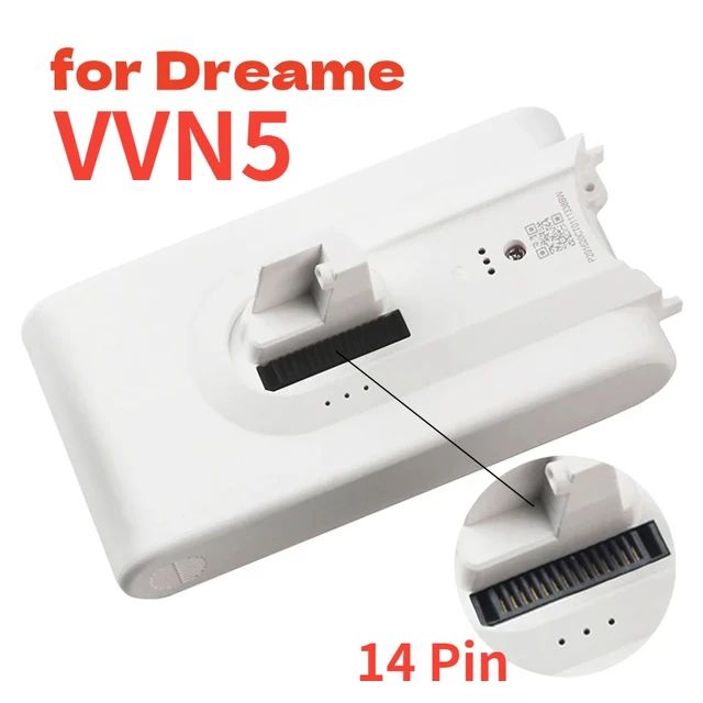 Batería Original de 5000mAh para Dreame V9 V9P XR V10 VVN3 VVN4 V8, batería de repuesto, accesorio para aspiradora inalámbrica de mano: Azul cielo