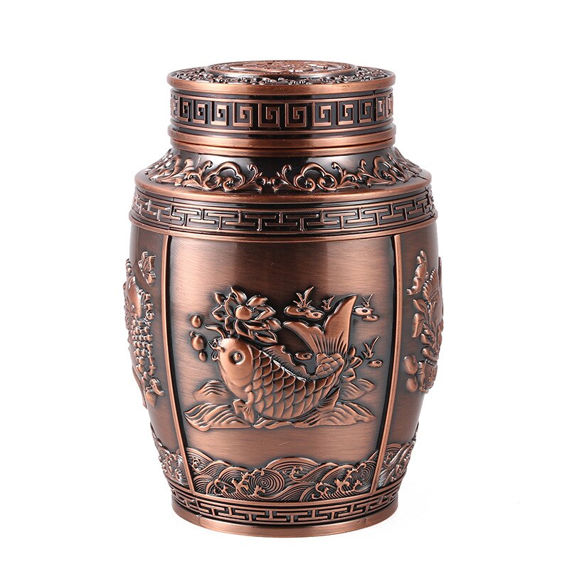 Pet urn, animal ashes, cremation ash urns, metal urns, cat urn, dog Urn, Decorative memorial jars, cremation urns: C