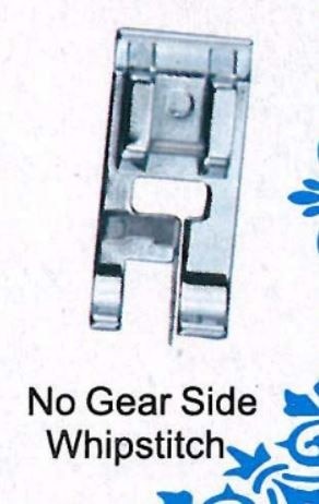 Stud side whipstitch presser foot feet for Singer juki baby lock babylock brother elna janome home pfaff viking singer