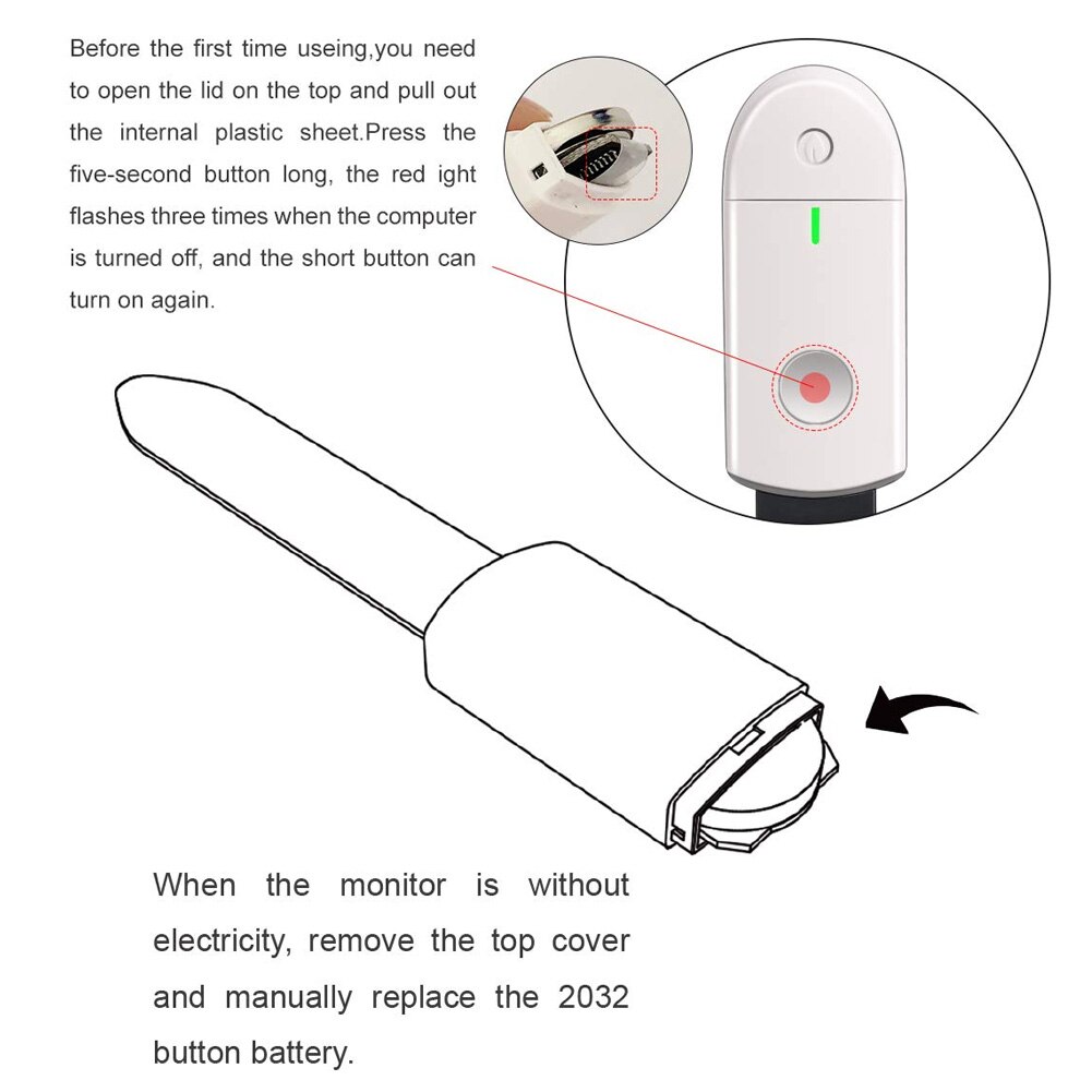 Waterproof Soil Water Monitor Soil Moisture Meter Test Kit Hygrometer Led Lights Instant Detection for Indoor Plants Gardening