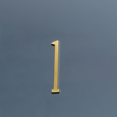Golden Brass Numbers Decoratieve Muur Deur Nummers Deur Platen Cijfers Slaapzaal Hotel Home Adres Teken 0-9: zwart en wit / 35cm