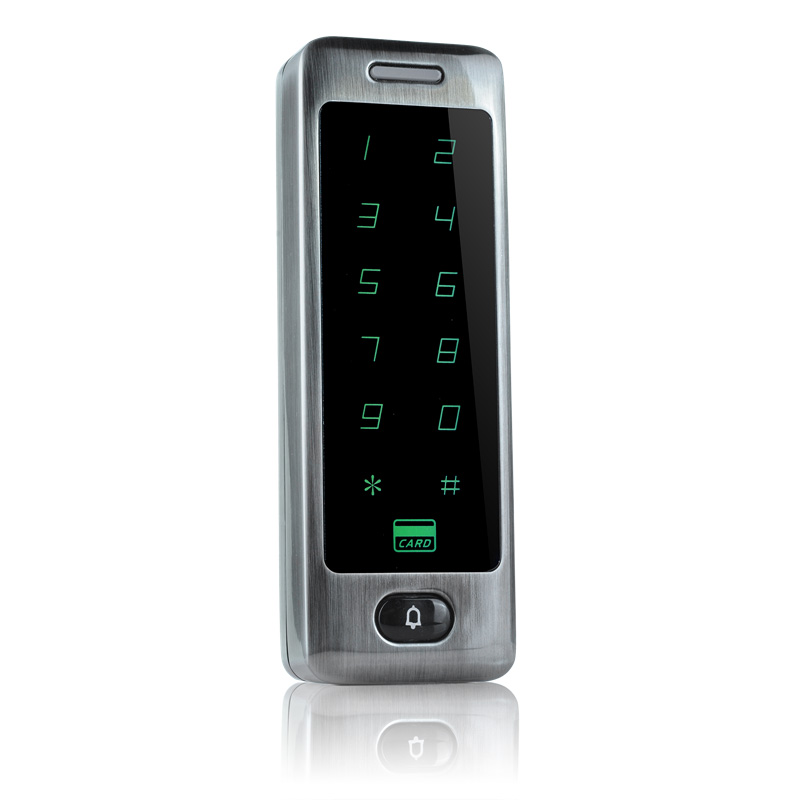 Rfid Toegangscontrole 125 Khz Id-kaart Touch Metalen Elektronische Deurslot Gate Opener Waterdichte Elektrische Smart Toetsenbord Case Reader