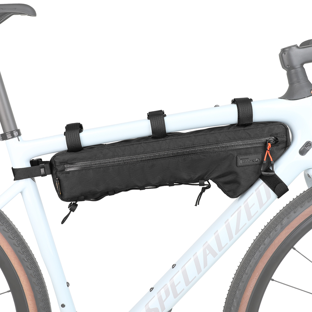 Fietstas Grote Capaciteit Mtb Racefiets Frame Tas Tas Waterdichte Kittzak Koffer Fietstas Accessoires: green