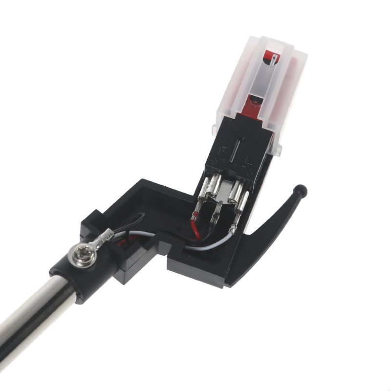 Aiguille en vinyle pour tourne-disque, support de stylo pour phonographe électrique pour gramophone + support + bras de tonalité