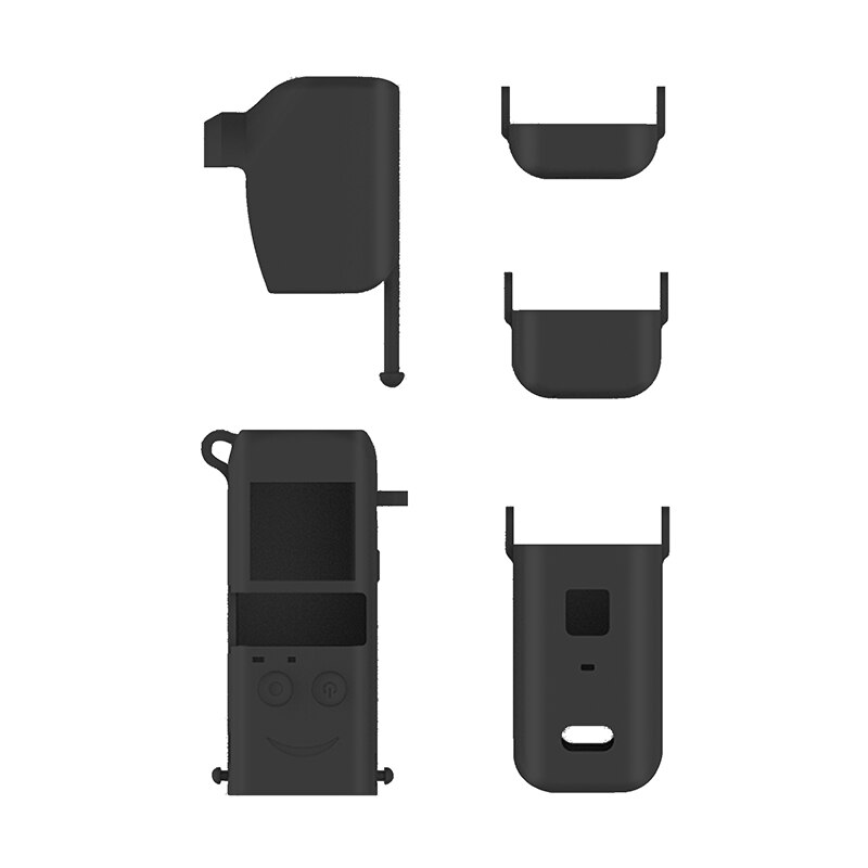Cache-objectif Et Pare-soleil Pour Gimbal De DJI Mavic Mini - Housse De Protection Noire - Neuf