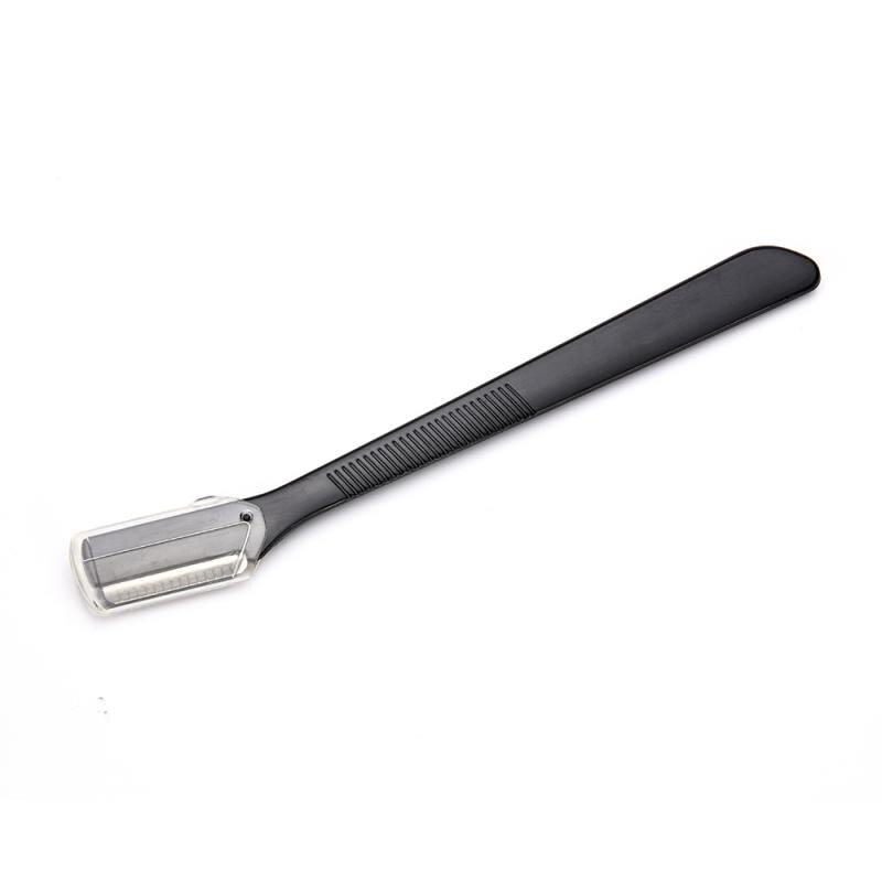 2 stk/parti øjenbrynstrimmerblade shaver makeup skarp rustfrit stål øjenbrynskniv hår revomal skraber shaver shaver kosmetik