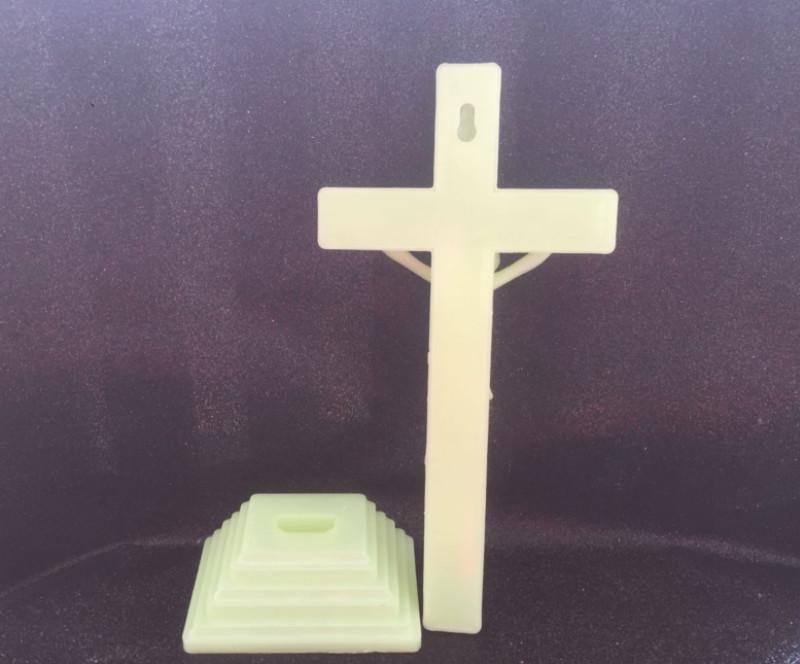 Plastic Jesus cross hanger Decoratie Katholieke Christelijke heilige katholieke kruisbeeld katholieke standbeelden katholieke ornamenten