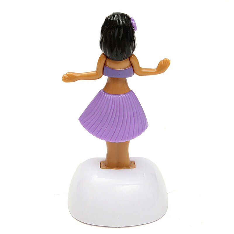 4x Zonne-energie Dancing Hula Meisje Swingende Bobble Speelgoed Cadeau Voor Auto Decoratie