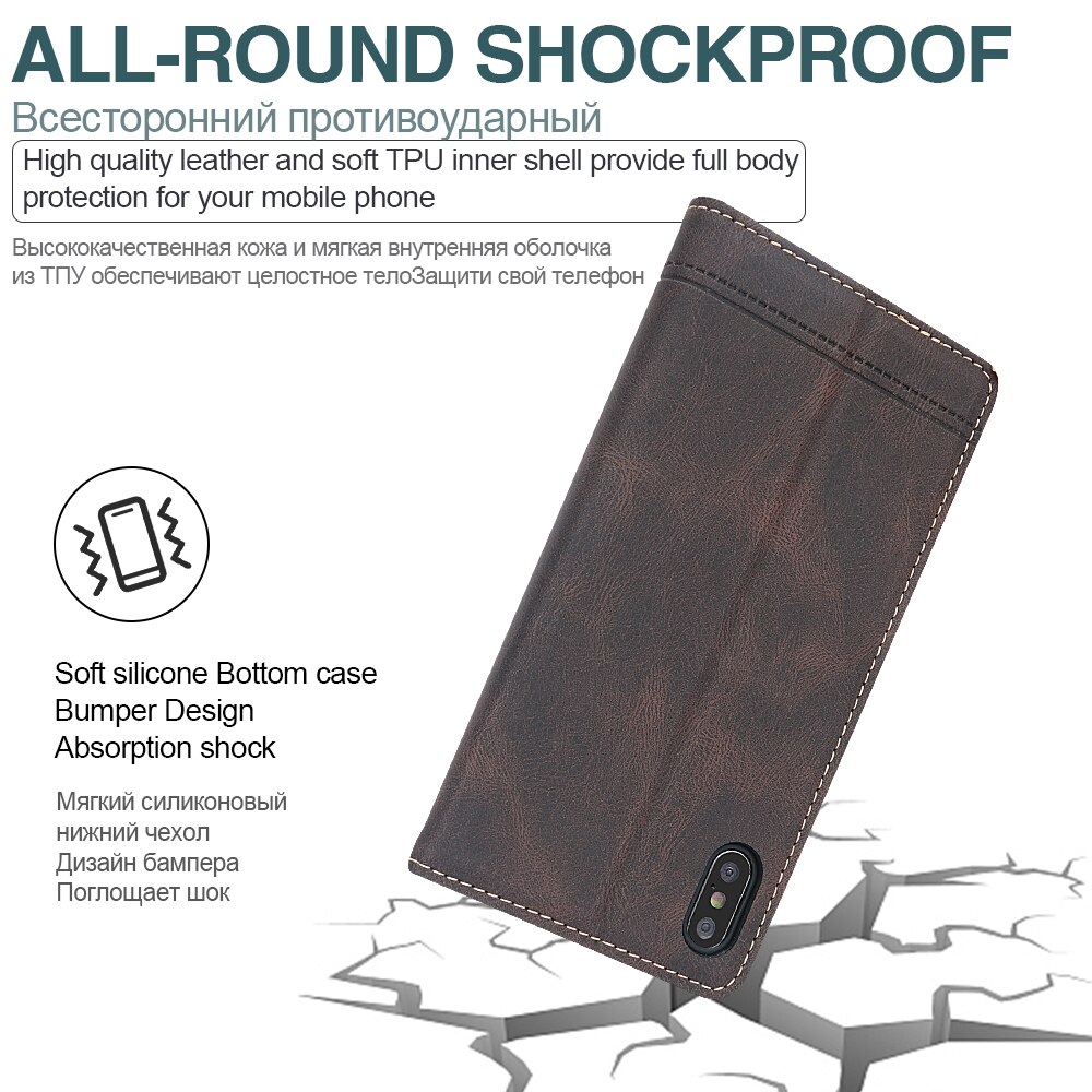 Flip Wallet Case for Doogee N10 N20 N30 N40 Pro Y9 Plus X95 X96 Pro X55 Shoot 1 Cover Leather Book Magnet Phone Bag Coque Funda