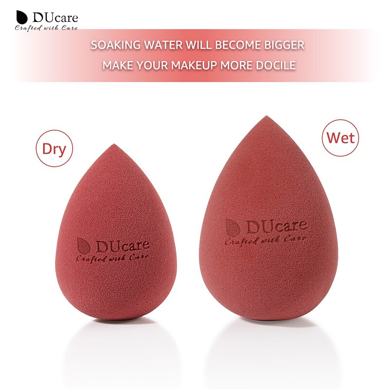 Ducare Make-Up Spons Professionele Cosmetische Bladerdeeg Voor Foundation Make Up Zacht Water Spons Bladerdeeg Make Up Gereedschap