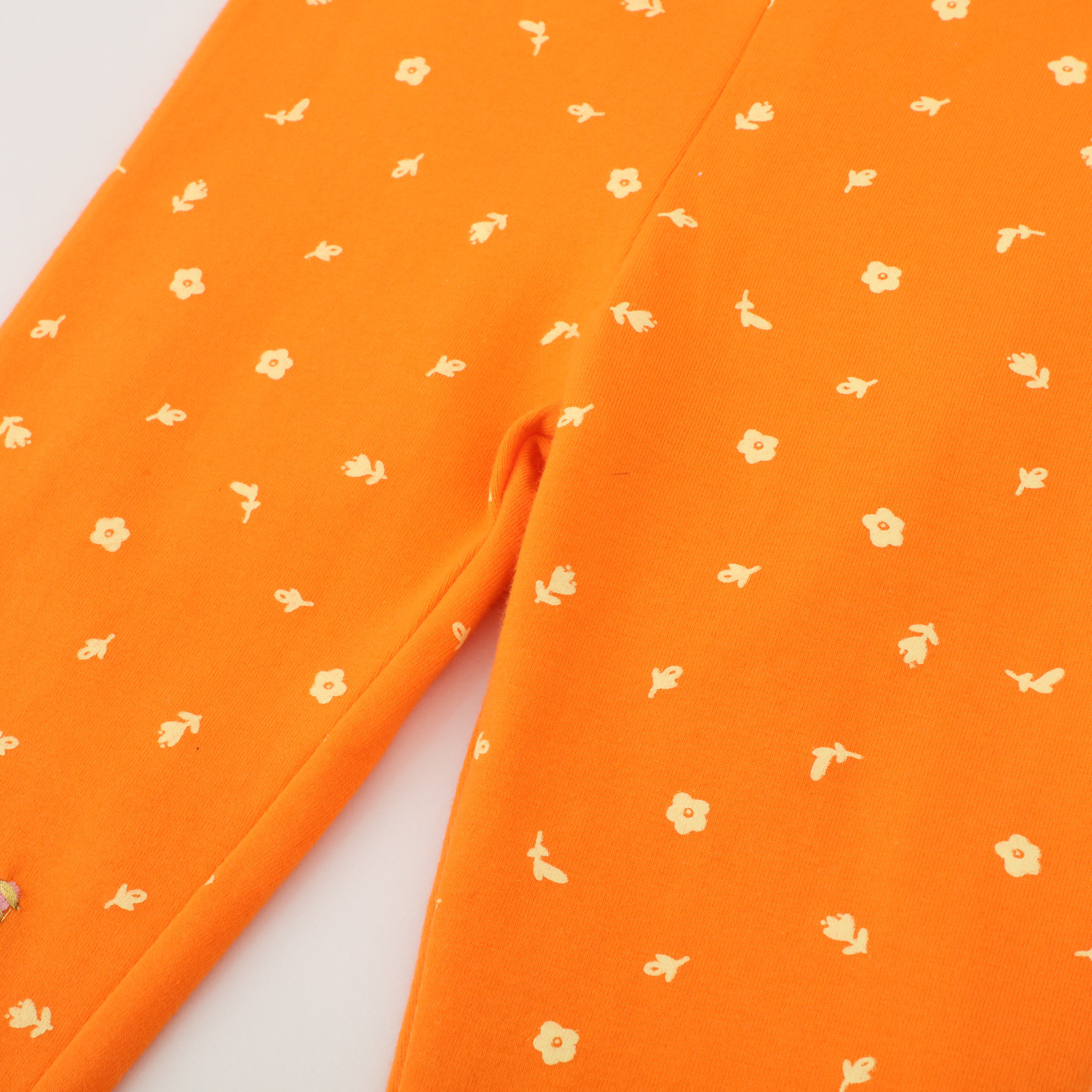 Pantaloni per bambini ricamati con applique da bambina sottile autunno 2022 W01 101