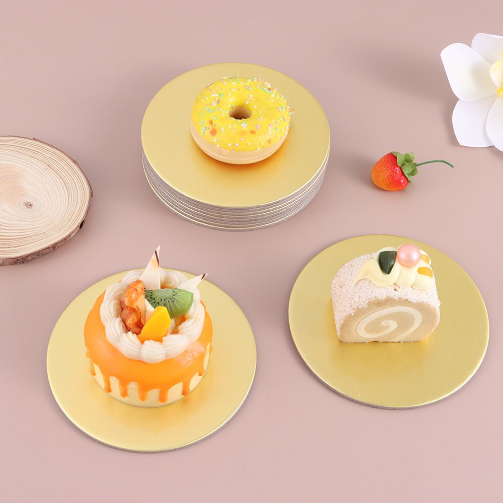 Size Jelly Dome Mousse Cake Cake Tools Round Cake Boards Set Cakeboard Base Diameter 12/16/22/26cm Disposable Paper