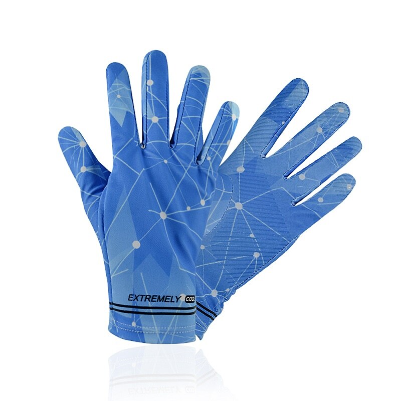 Savior – gants d'équitation thermiques, rafraîchissant pour cyclisme, vélo, travail de nuit, Sports d'intérieur et d'extérieur: blue / L