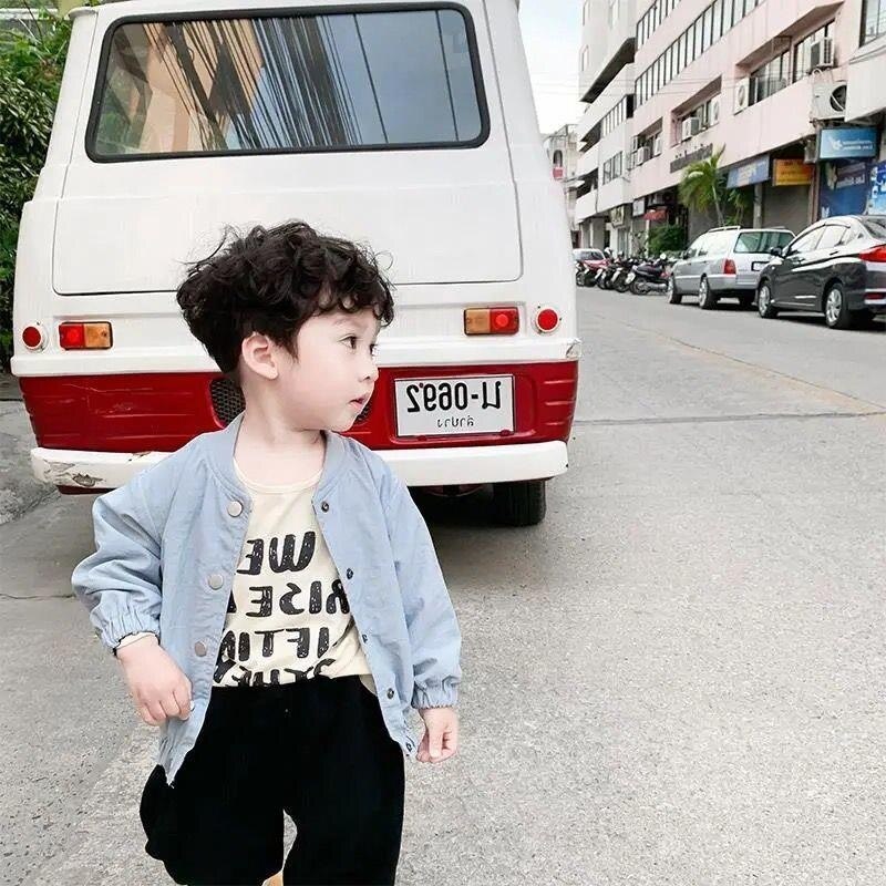 Novo menino jaquetas dois lados usam crianças casacos moda crianças outerwear primavera outono 2022-037