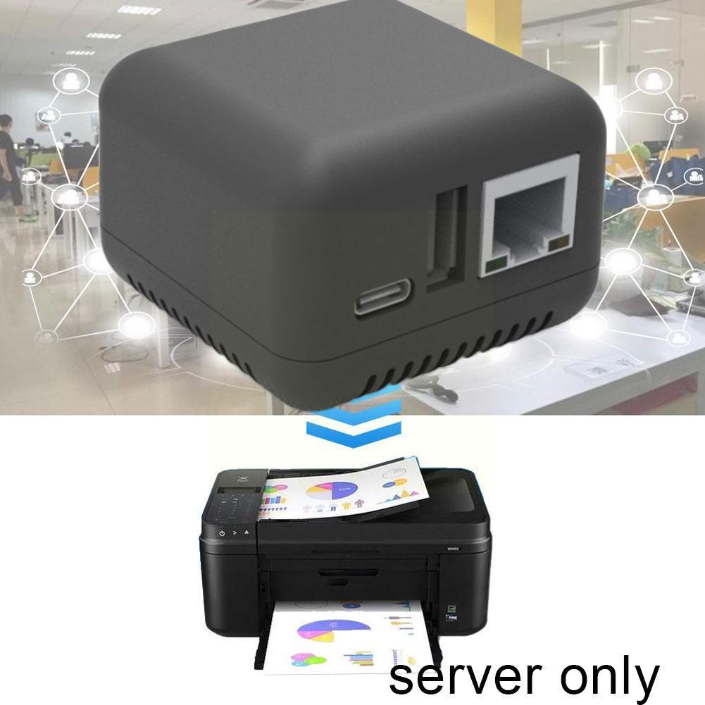 Usb Lan Network Lpr Print Server Np330 Wifi Wireless Mbps Lan 2.0 Usb 10/100 Print Port Rj-45 Server Port Y9y0