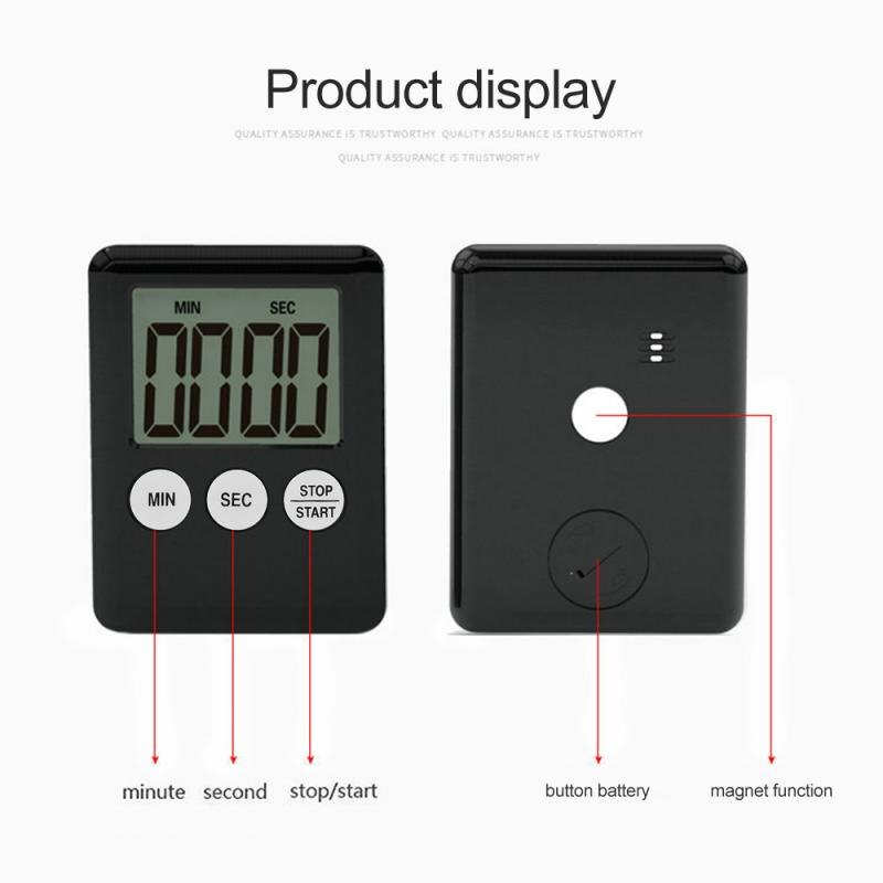 Multifunctional Kitchen Digital Timer Alarm Clock with LCD Display Home Cooking Practical Supplies Cook Tools Kitchen Accessory