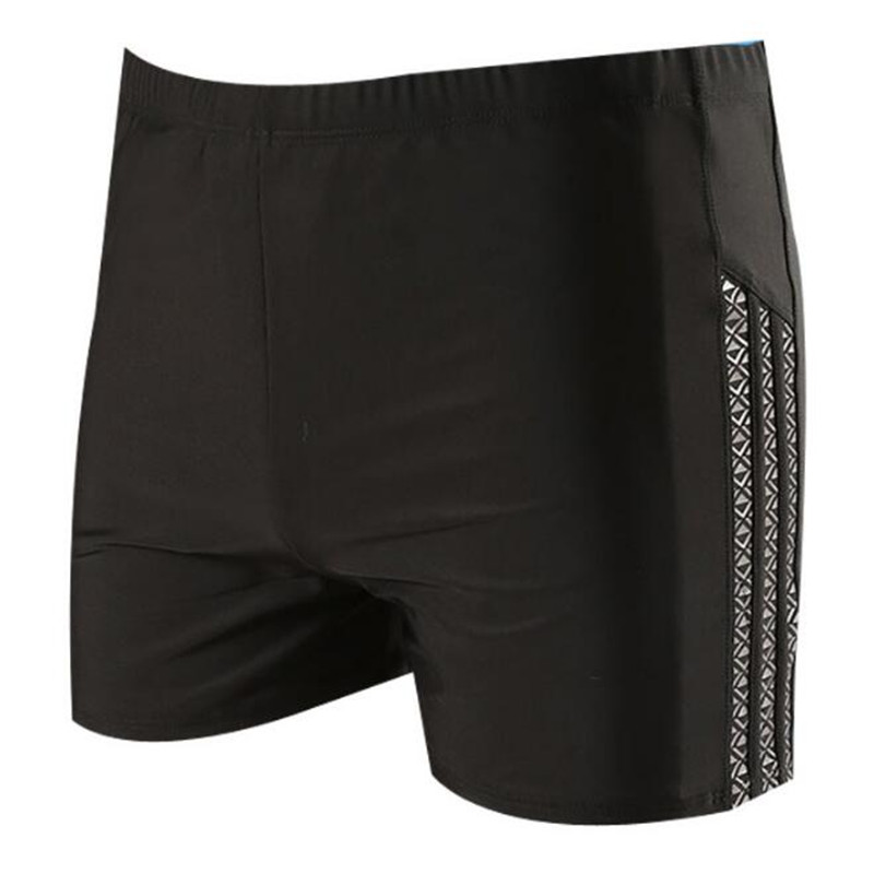 Mannen sneldrogende Plus meststof Racing Badpak Zwembroek Zwemmen Slips Ademend Badmode Boxer Board Shorts 6XL Grote yards