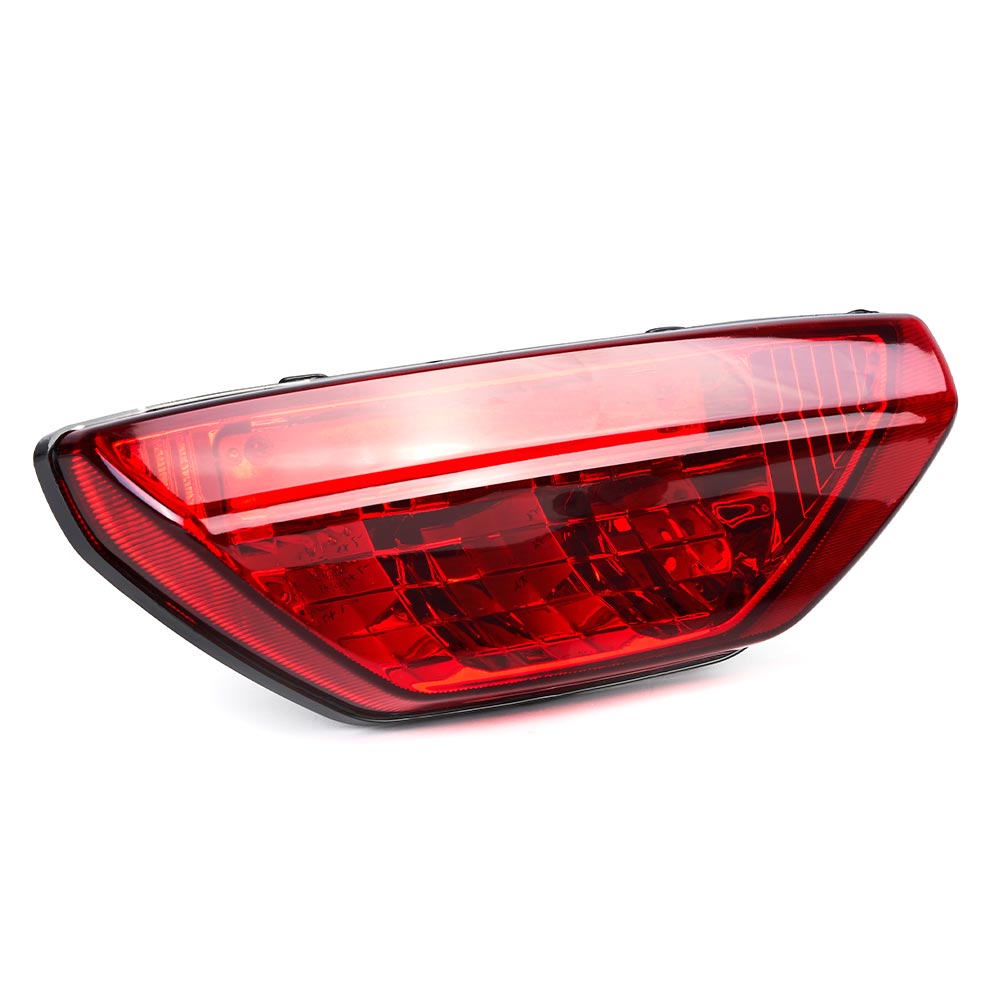 UTV Rear Tail Light Integrated Assy Brake Stop for Honda Foreman Rubicon Recon 250EX Sportrax 400 Sportrax 700 2006: red