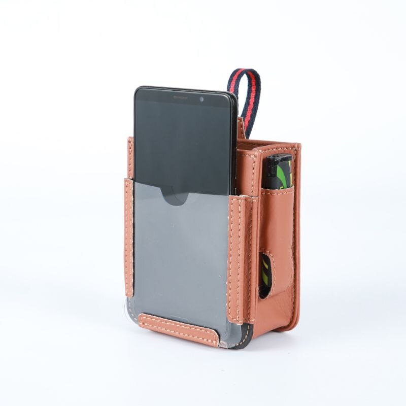 Multifunctionele opbergtas voor autoventilatieroosters van pu-leer, autotelefoonhouder, sleutelhouder en penhouder: 9 ff 1001263- miljard