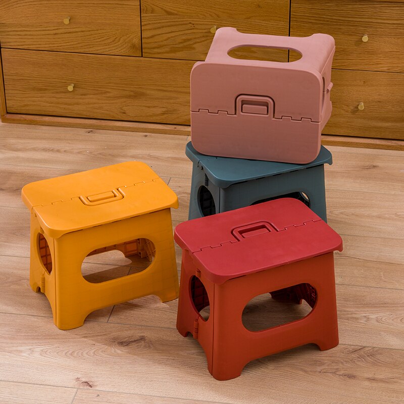 Folding Step Stool Super Strong Stepping Stools Premium Heavy Duty Foldable Stool For Kids Adult Garden Bathroom