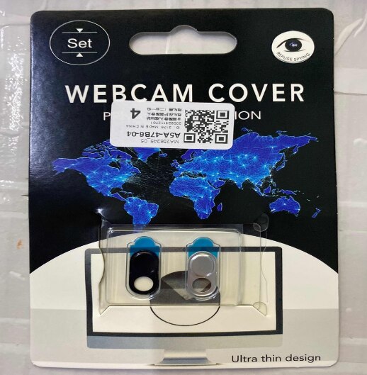 Webcam Cover Slider Laptop Camera Cover Shutter Mobile Phone Front Camera Cover Privacy Protection Sticker For Notebook: White