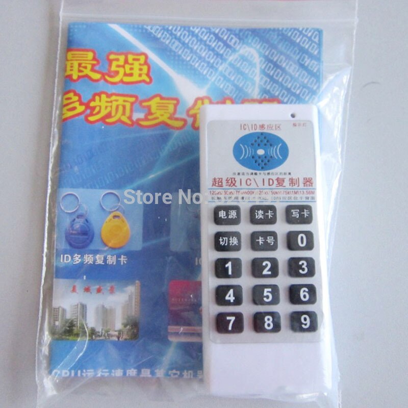 rfid reader writer &amp;copier programmer Handheld 125Khz 250 375 500 1mhz 13.56MHZ RFID Duplicator for access control &amp;parking