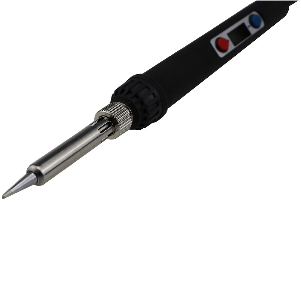 60W Solder Iron LCD Digital Display Adjustable Temperature Electric Soldering Iron 220V Welding Rework Repair Tools EU Plug