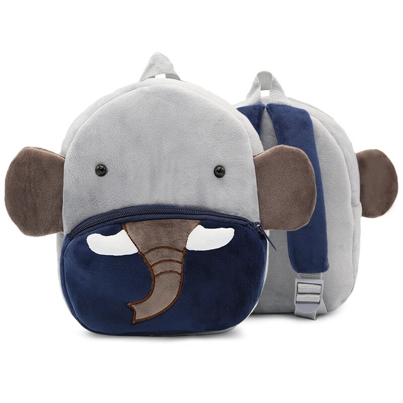 Kinderen Peuter Voorschoolse Rugzak Pluche Dier Cartoon Kids School Satchel Reizen Schooltassen: 9