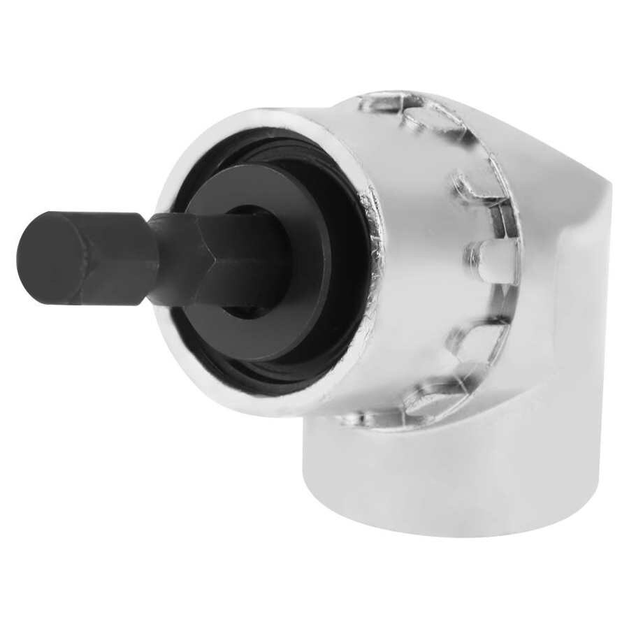 Extension Drill Adapter Adjustable Screwdriver 1/4 \"Socket Adapter to 105 Degree Hex Angle