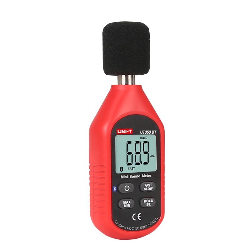 UNI-T UT353BT Mini Sound Meter/Bluetooth Communication; Industrial/Home Sound Meter, LCD Backlight, Low Battery Indication