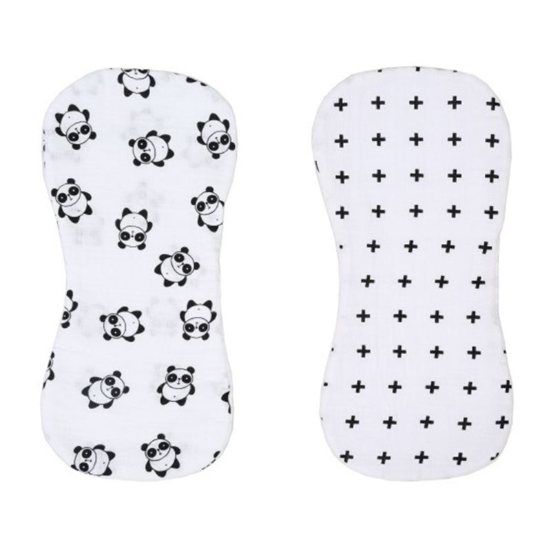 2 stuks baby boerdoeken slabbetjes jongens meisjes unisex boerdoeken pasgeborenen zachte doek: 2