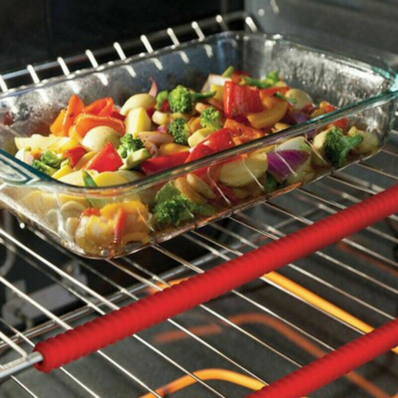 Tira aislante para horno, Protector de silicona para horno, resistente al calor, evita quemaduras, 1 unidad