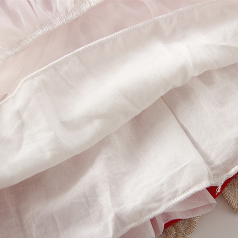 2 st småbarn flicka lolita prinsessa klänningar barn röd spanska frock höst baby flickor jul klä upp spädbarn spanien vestidos