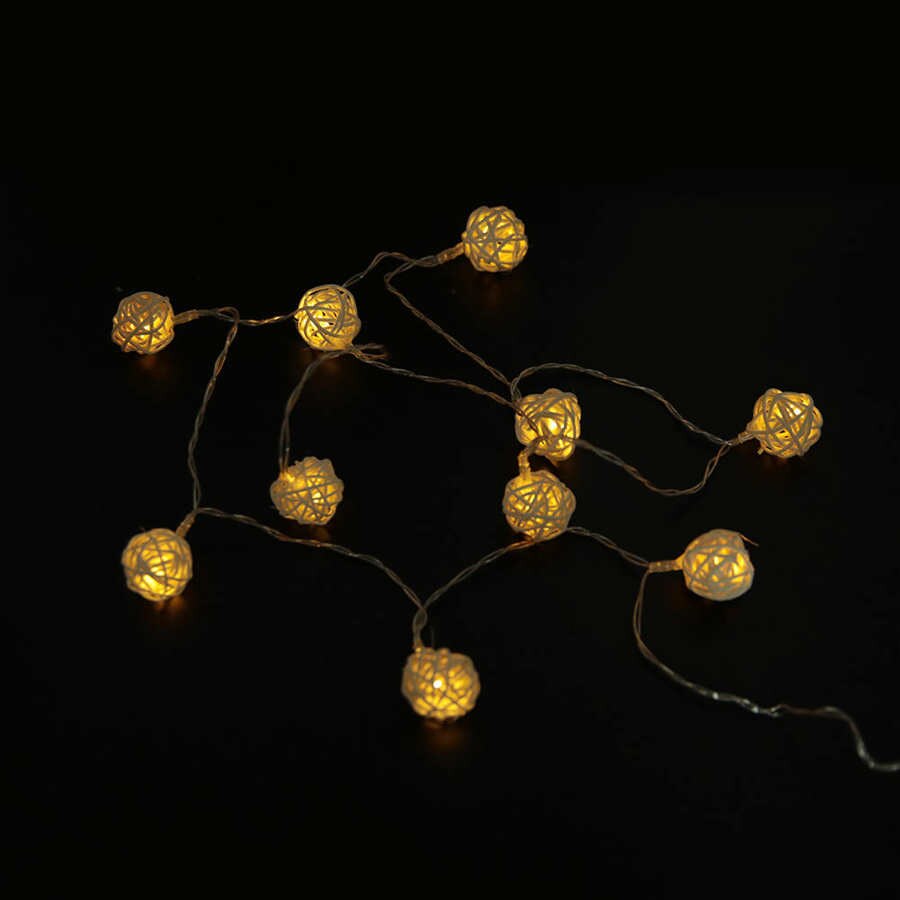 LED fairy light garland for bedroom landscape garden lawn house decor 1 5m