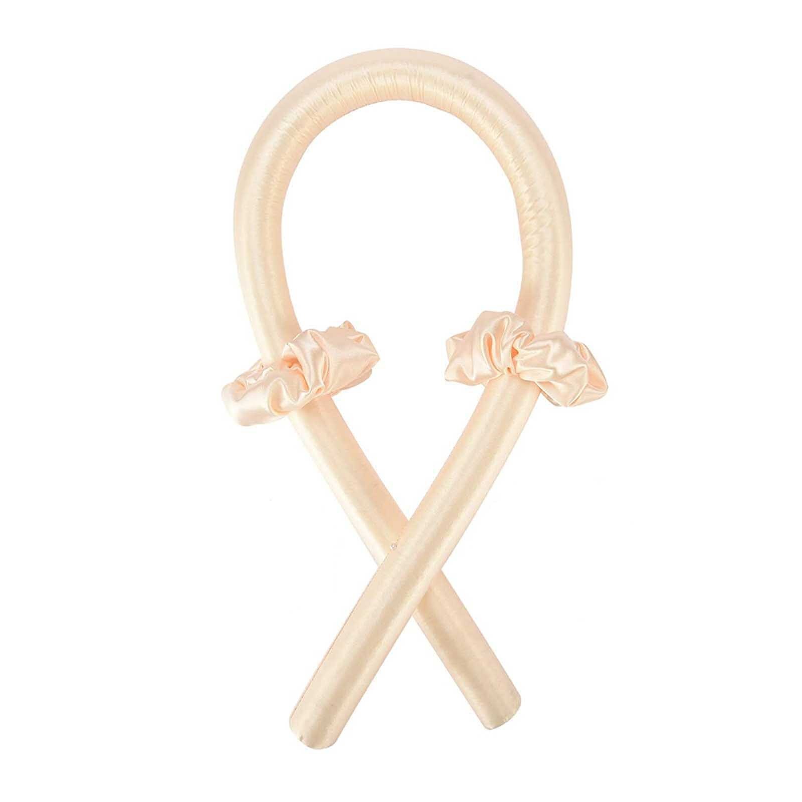 Heatless Curling Rod Headband No Heat Curls Ribbon Hair Rollers Sleeping Soft Headband Hair Curlers DIY Hair Styling Tools: L