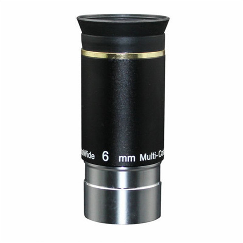 66 Degree UW 6mm Grows Magnification Wide Viewing Angle Astronomical Telescope Planet Eyepiece 1.25 Inches UW6mm