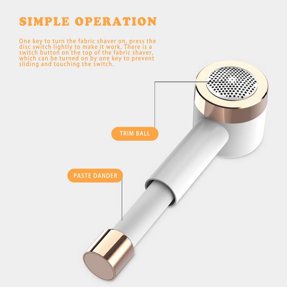 Fabric Shaver Defuzzer Depiller USB Rechargeable Lint Remover