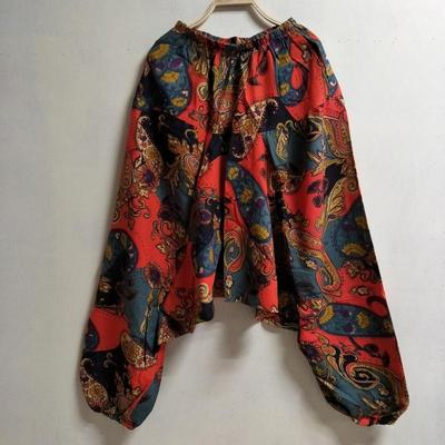 Vintage Mannen Casual Vrouwen Thaise Harembroek Baggy Boho Losse Aladdin Boho Festival Hippy Kiel Hoge Taille Jumpsuit Broek: style 15