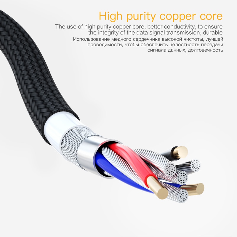 PZOZ Magnetic Cable 2M Type C Micro USB C Fast Charging Phone Microusb Type-C Magnet Charger usb c Charge cord for iphone xiaomi