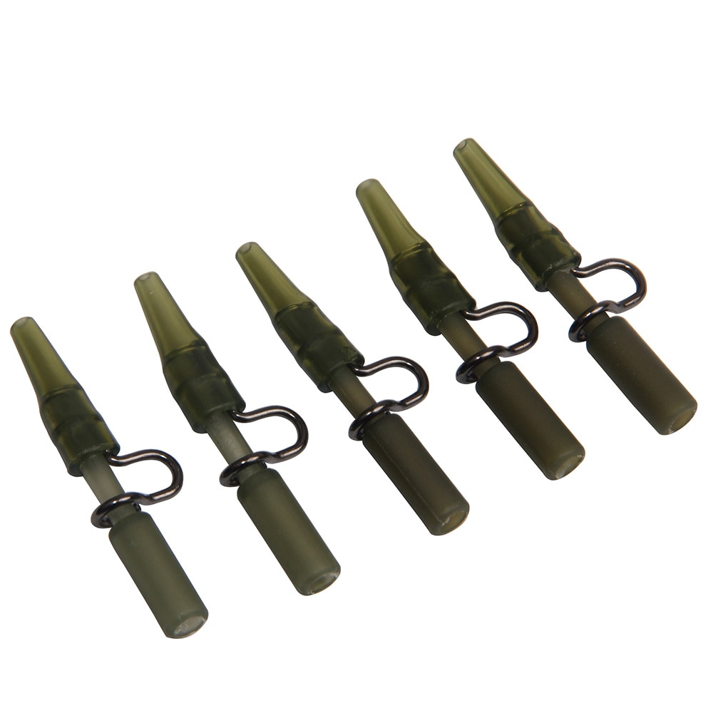30Pcs Carp Fishing Tackle Kit Anti Tangle Sleeves Heavy Duty Lead Clip And Fishing Rolling Swivels With Quick Change Snap Rigs