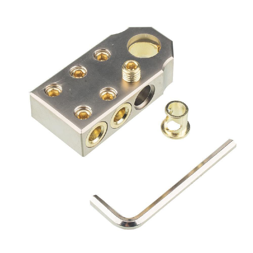 1 pair Battery pile terminal Positive Negative Battery Terminals Battery Clamp Connector Mounting Wrench